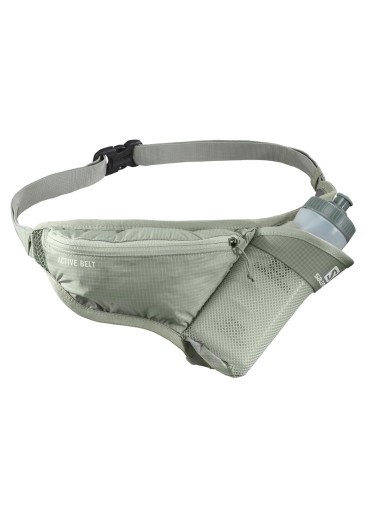 detail Salomon Active Belt with bottle Wrought Iron/Sedona Sage