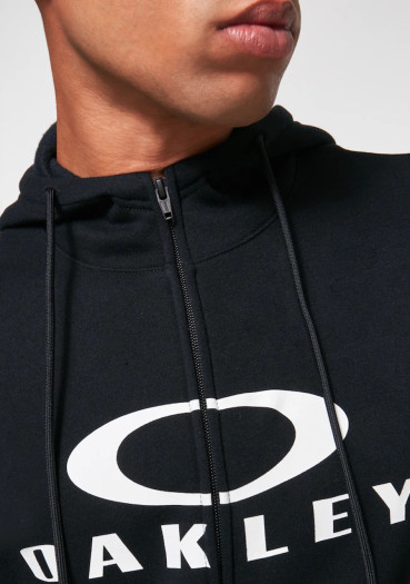 detail Men's Oakley Bark FZ Hoodie 2.0 Black/White 022 – English Product Description