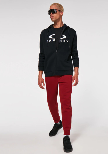 detail Men's Oakley Bark FZ Hoodie 2.0 Black/White 022 – English Product Description