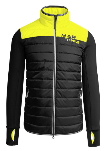 detail Men's jacket Martini Defender Black/Lime