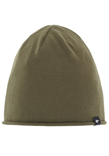 detail Eisbär Pulse OS MÜ 667 Beanie – Modern Comfort in Dark Grey