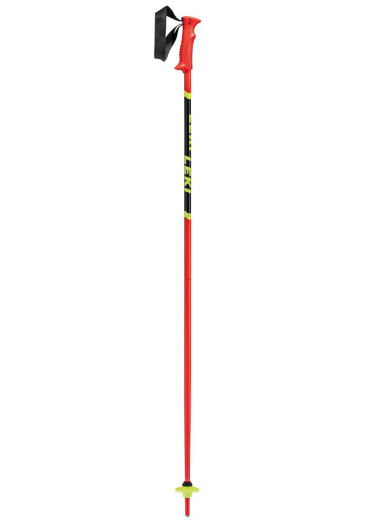 detail Leki Racing Kids, fluorescent red-black-neonyellow