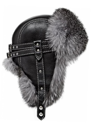 detail Gena Eskimo Silver Black