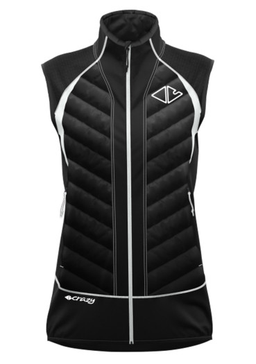 detail Women's Vest Crazy Channel Black