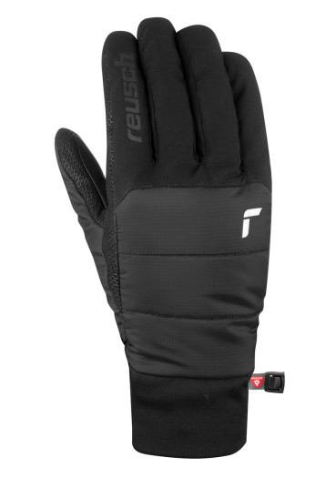 detail Pánské rukavice Reusch Kavik TOUCH-TEC™ Black/Silver