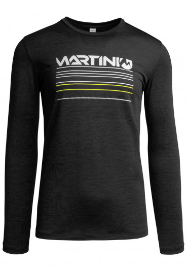 detail Men's T-shirt Martini Select_2.0 Black/Lime