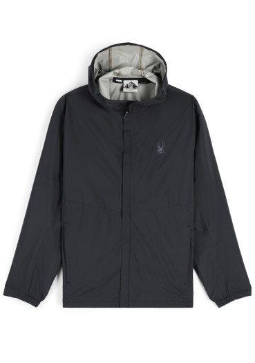 detail Men's jacket Spyder Rain-Shell black