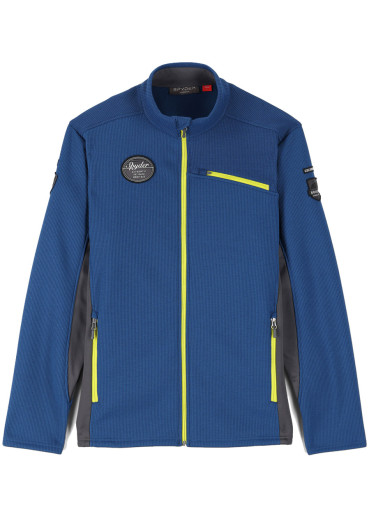 detail Spyder M Bandit Wengen Full Zip-Fleece Jacket-aby ctu