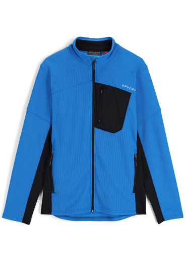 detail Spyder M Bandit Full Zip-Fleece Jacket-col blk