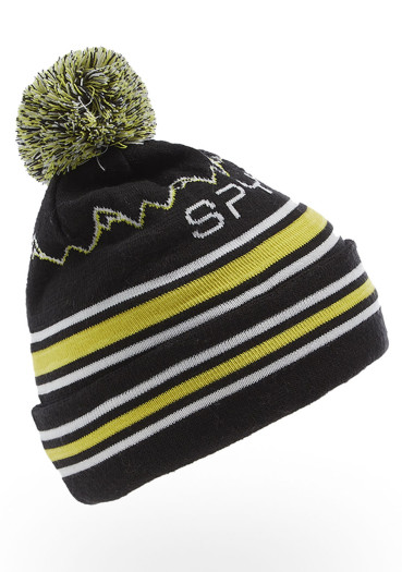 detail Children's cap Spyder Boys Mini Icebox Black/yellow