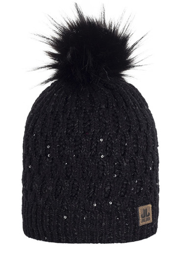 detail Jail Jam Amelia Beanie Kids 001 Black – Warm and Stylish Accessory for Little Adventurers
