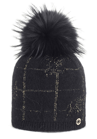 detail Granadilla Alstrup Fur Beanie 001 Black