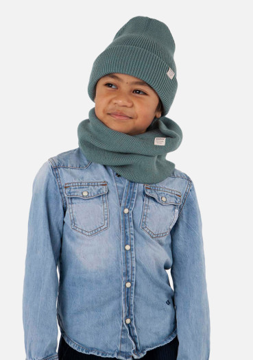 detail Barts Kinabalu Beanie Kids Dark Celadon