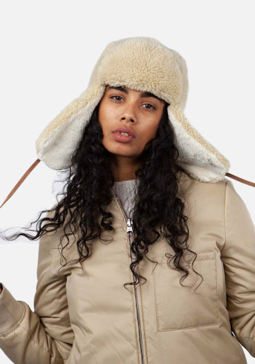 detail Barts Lucerne Bomber Beige