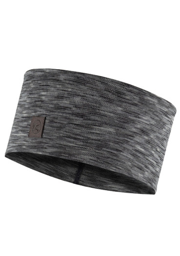 detail Headband Buff 129735.952.10 Merino Wide Headband Multistripes Fog Grey
