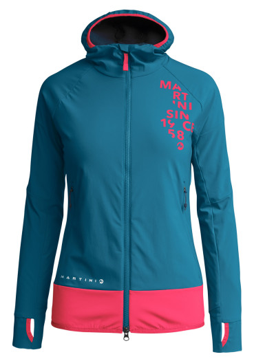 detail Women's jacket Martini Calina Indigo/Candy