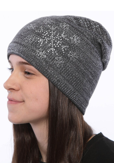 detail Women's Sherpa Hat Enya Mel Dark Grey