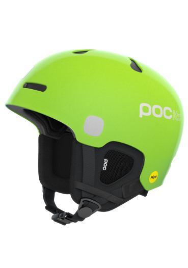 detail POC POCito Auric Cut MIPS Fluo Yellow/Green
