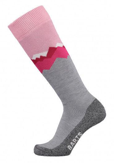 detail Knee socks Barts Skisock Mountains Pink