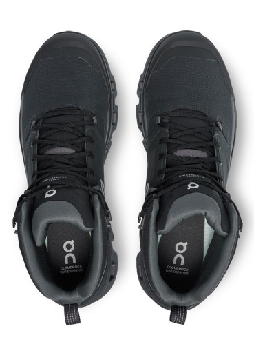 detail On Running Cloudrock Waterproof,Black/Eclipse