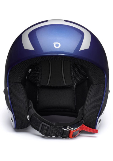 detail Briko Vulcano FIS 6.8 Multi Impact Helmet - Shiny Metallic Blue-Silver