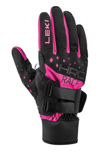 detail Leki Hrc Race Shark, Black-Pink