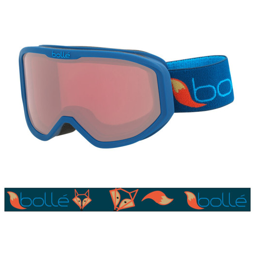 detail BOLLÉ - INUK Blue Fox Matte Vermillon