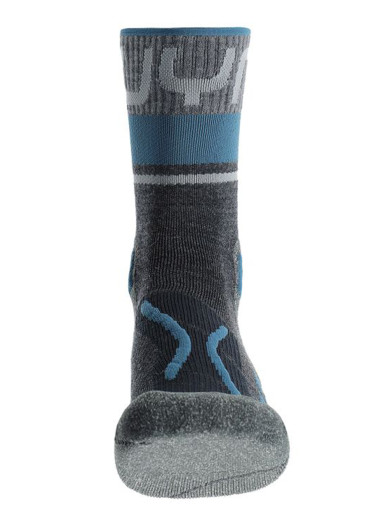 detail Uyn Man Trekking One Merino Socks Grey/Blue G177