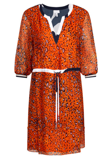 detail Women's dress Sportalm Giant Orange