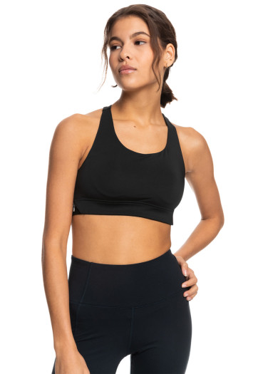 detail Women's Roxy Bold Moves Sports Bra ERJKT03985-KVJ0