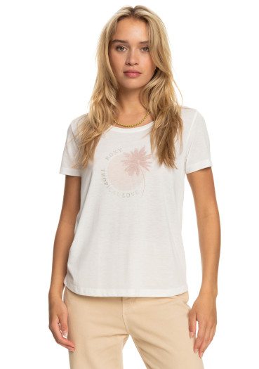 detail Women's T-shirt Roxy Chasing The Wawe ERJZT05474-WBK0