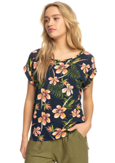 detail Women's T-shirt Roxy Clear The Way ERJKT04017-BSP6
