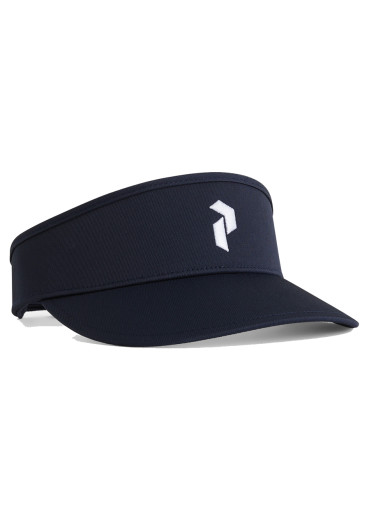 detail Peak Performance Player Visor Blue Shadow
