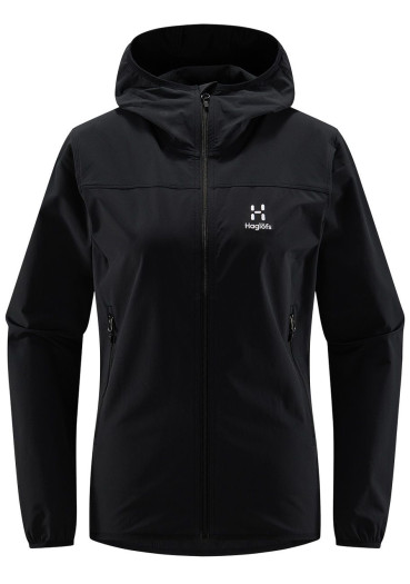 detail Haglöfs 606498-2C5 Natrix Softshell Hood W černá