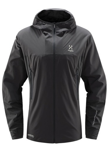 detail Haglöfs 605359-2AT L.I.M Alpha Hood M tmavě šedá