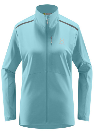 detail Women's sweatshirt Haglöfs 605350-4Q3 LIM Strive Mid Jkt W 