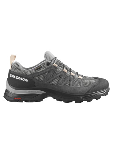 detail Salomon X WARD LEATHER GTX W Gull/Black/Ebo