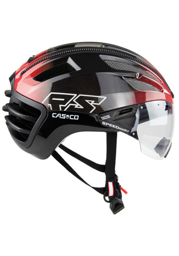 detail Casco SPEEDairo2 RS black/red