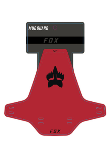 detail Fox Mud Guard Fender Red