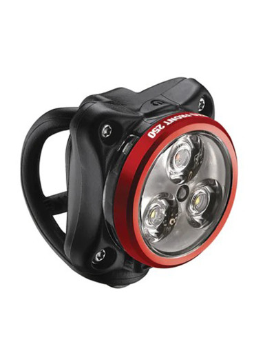 detail Lezyne Zecto Drive Front Light Red/Hi Gloss