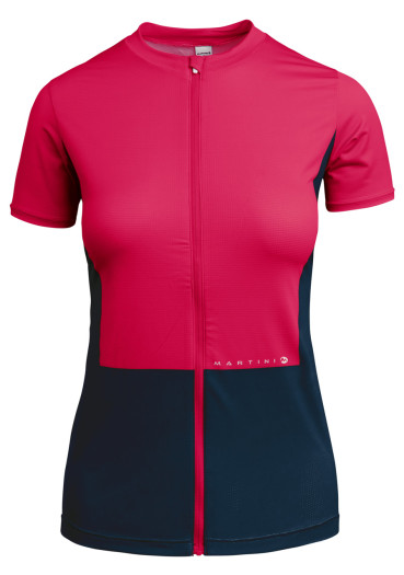 detail Women's cycling jersey Martini Gravel Da Jelly / True Navy