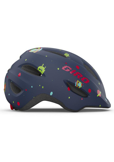 detail Children's Cycling Helmet GIRO Scamp Mat Midnight Space