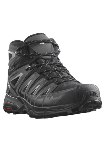 detail Men’s Salomon X ULTRA PIONEER MID GTX – Black / Magnet