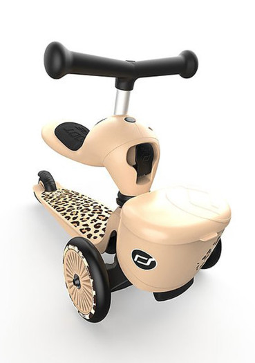 detail Children's Ride-On / Scooter Scootandride Highwaykick 1 Lifestyle – Leopard