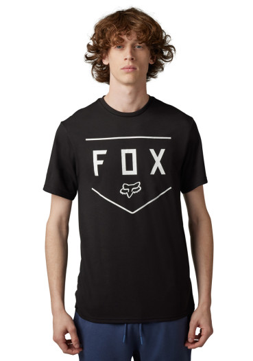 detail Fox Shield Ss Tech Tee Black