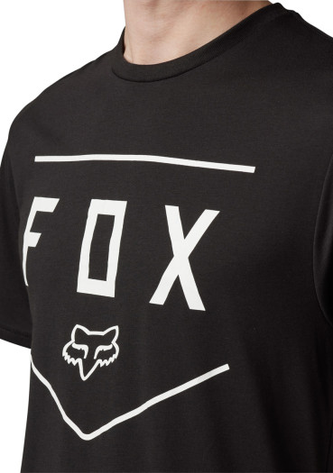 detail Fox Shield Ss Tech Tee Black