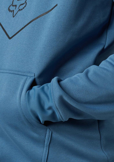 detail Fox Shield Pullover Fleece Dark Slate