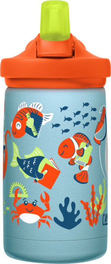 detail Camelbak Eddy+ Kids Vacuum Stainless 0,35l School Of Fish