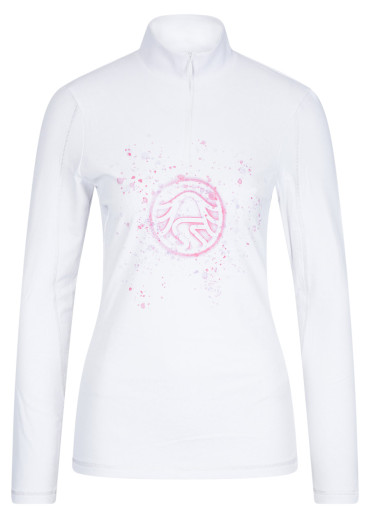 detail Women's turtleneck Sportalm Optical White 162301566501