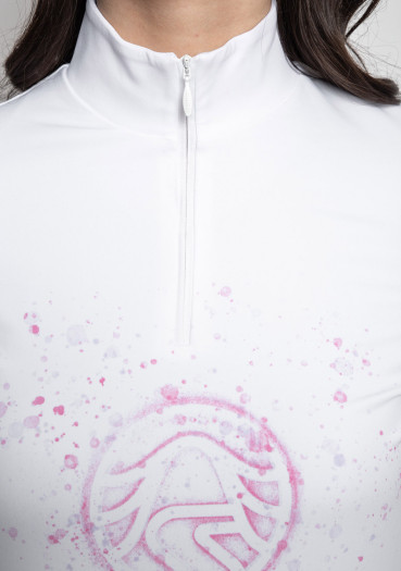 detail Women's turtleneck Sportalm Optical White 162301566501